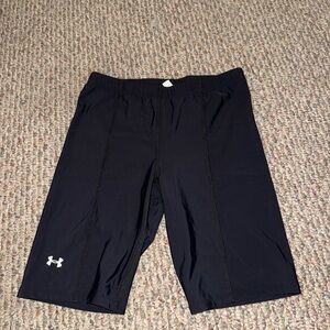 Under Armour Black Athletic Compression Shorts